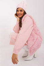 Mütze Model 189247 AT mit Flechtmuster - Stay Covered