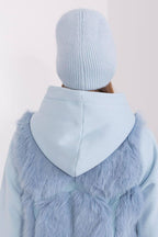 Mütze Model 189247 AT mit Flechtmuster - Stay Covered