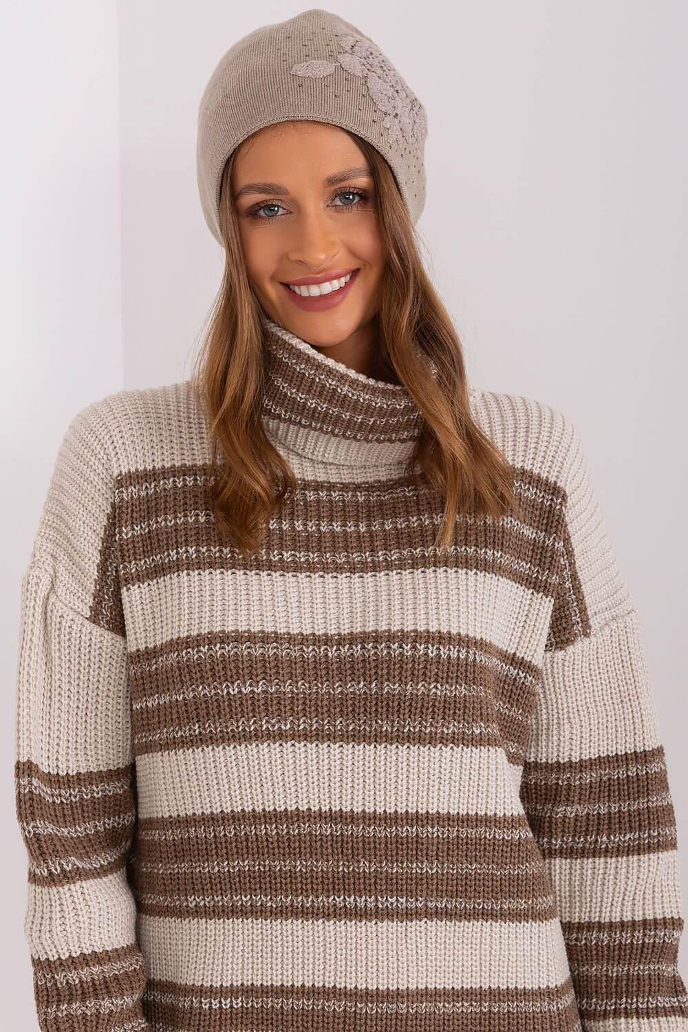 Mütze Model 190591 AT - Kaschmir Wintermütze Damen - Stay Covered