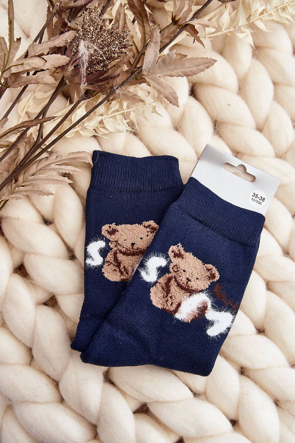 Warme Damensocken mit Teddy – Flauschige Wintersocken für kalte Tage | staycovered.de