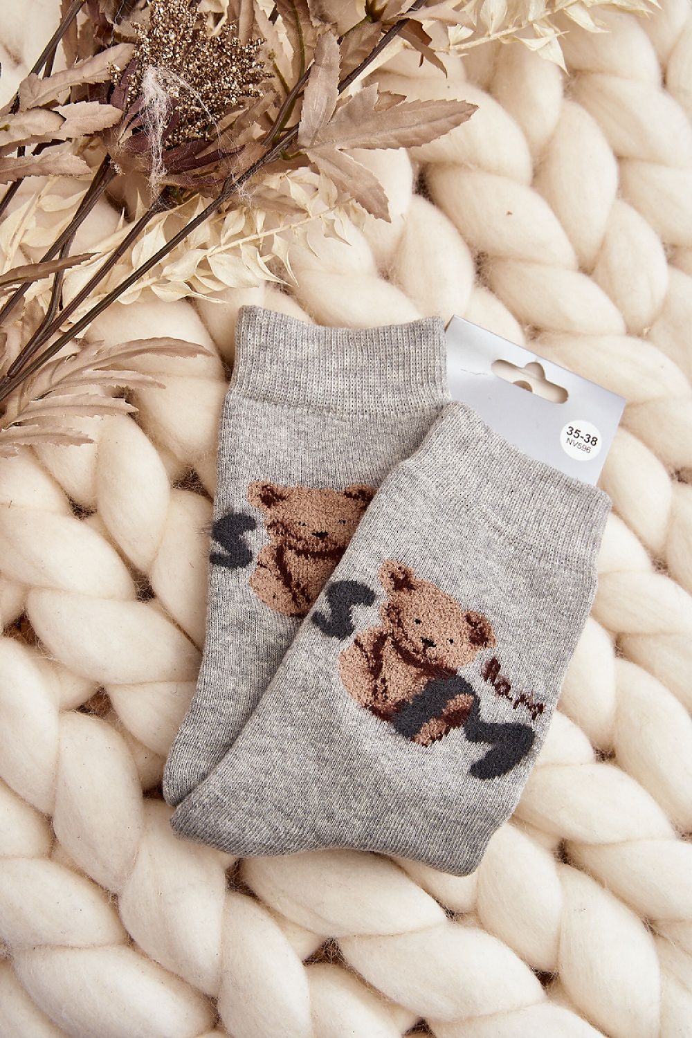 Warme Damensocken mit Teddy – Flauschige Wintersocken für kalte Tage | staycovered.de
