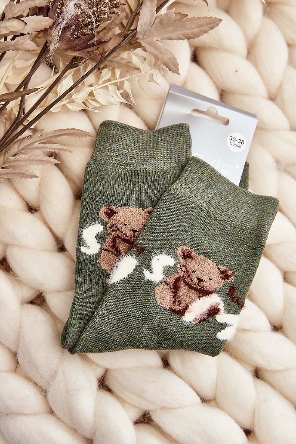 Warme Damensocken mit Teddy – Flauschige Wintersocken für kalte Tage | staycovered.de
