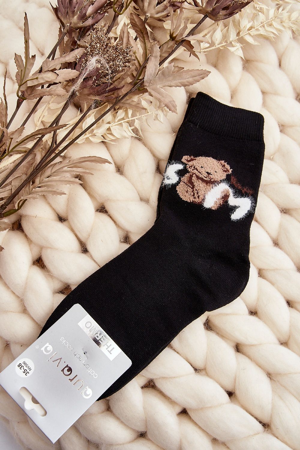 Warme Damensocken mit Teddy – Flauschige Wintersocken für kalte Tage | staycovered.de