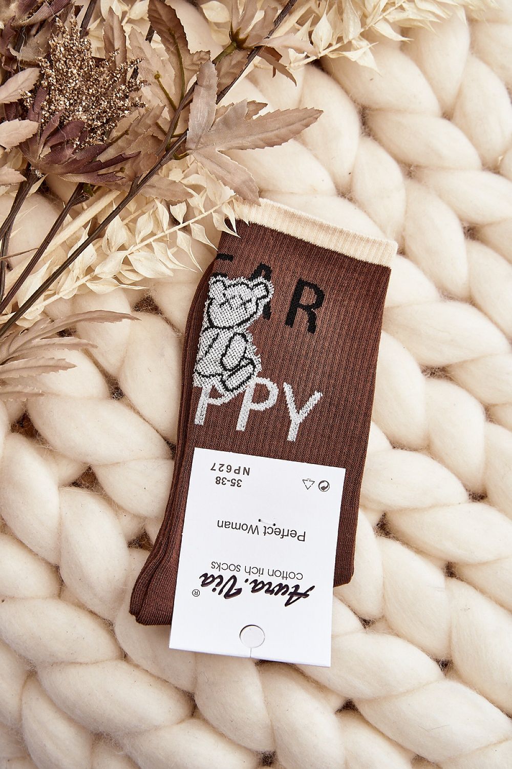 Süße Teddysocken Damen – Warme Kuschelsocken Geschenkidee | staycovered.de