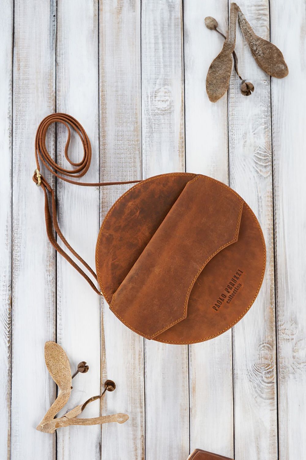  Naturledertasche model 191522 Galanter 