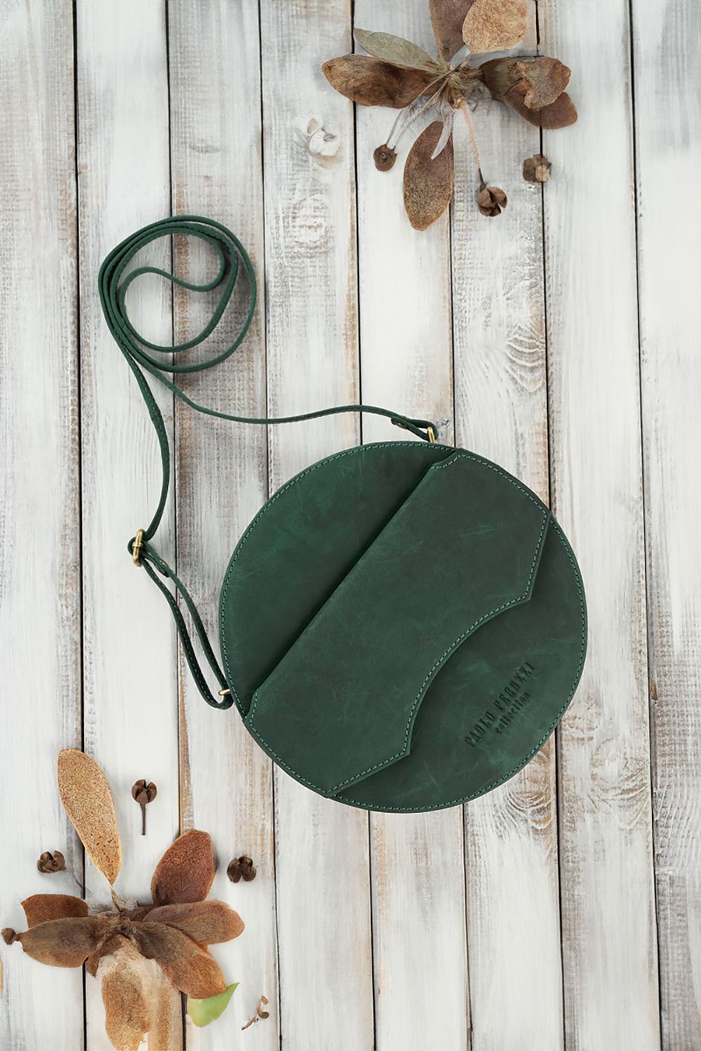  Naturledertasche model 191527 Galanter 