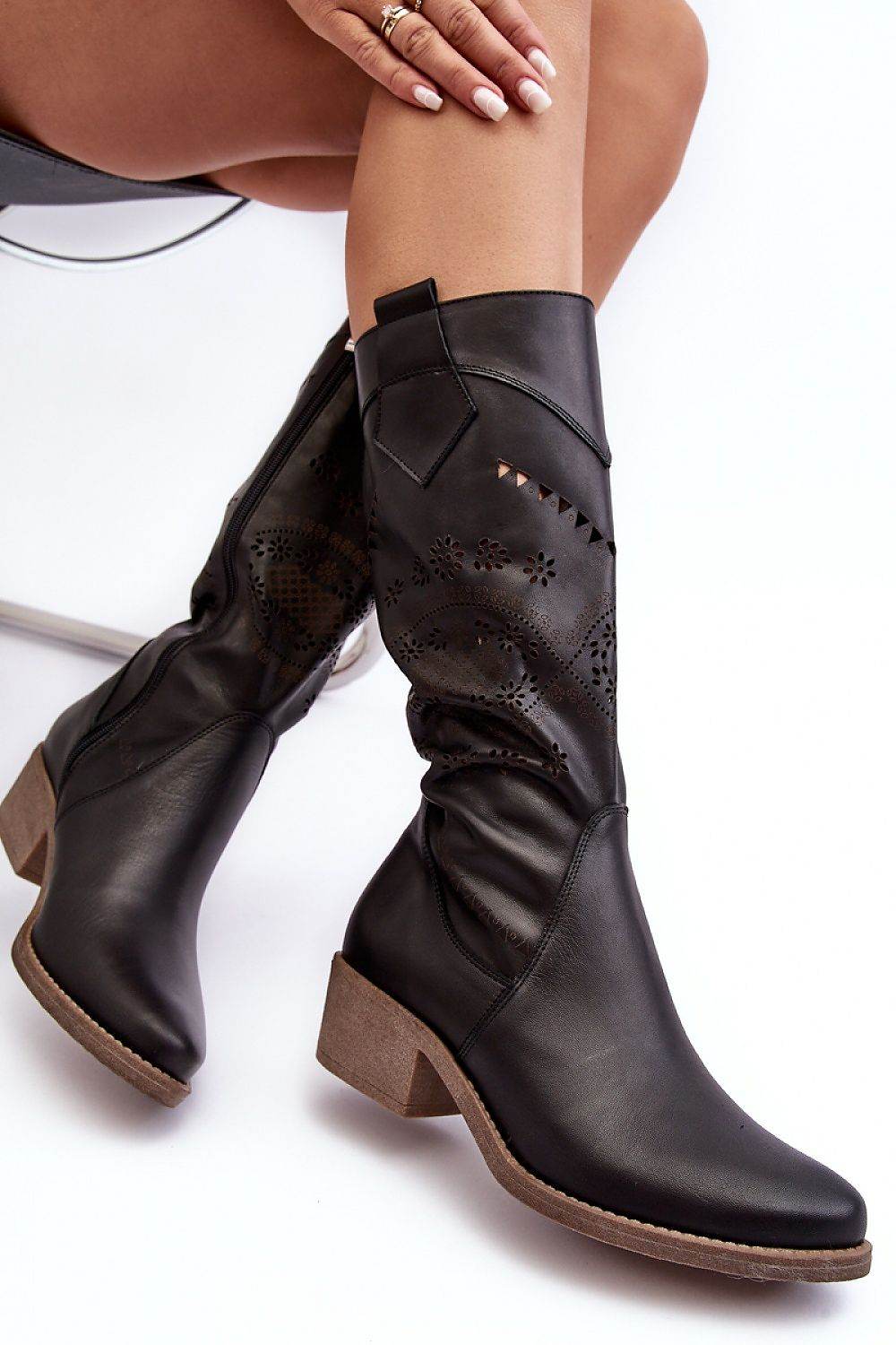 Durchbrochene Stiefel Model 192114 Step in style - Stay Covered