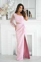  Langes Kleid model 198818 Bicotone 