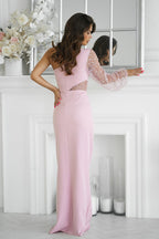  Langes Kleid model 198818 Bicotone 
