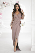 Langes Kleid model 199010 Bicotone 
