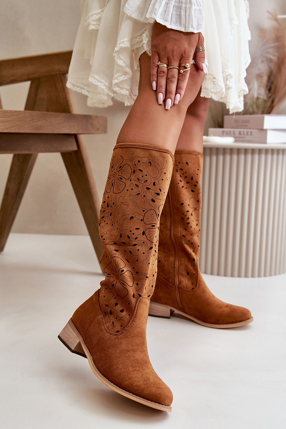 Durchbrochen Stiefel Model 199133 Step in style