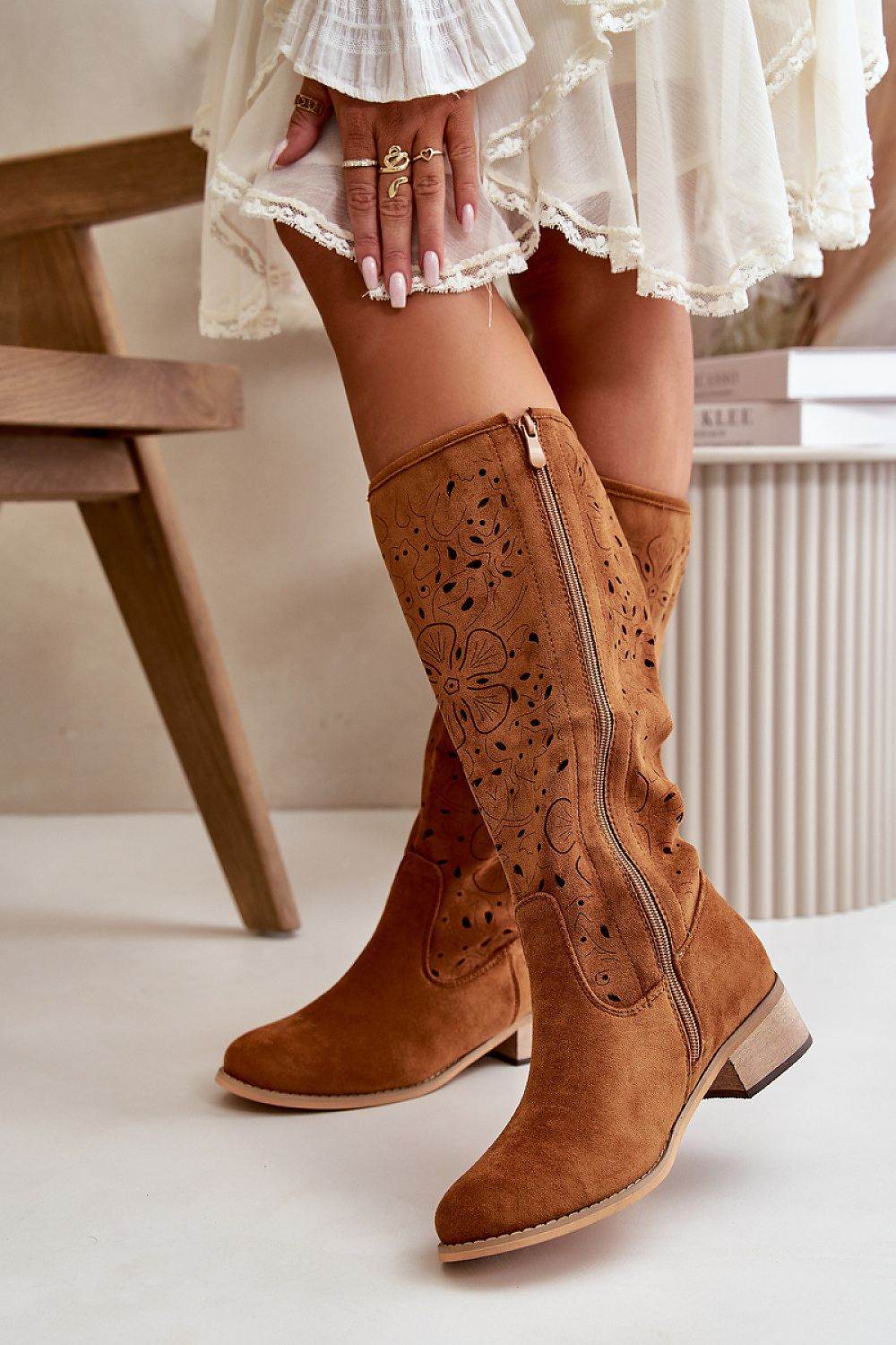 Durchbrochen Stiefel Model 199133 Step in style - Stay Covered