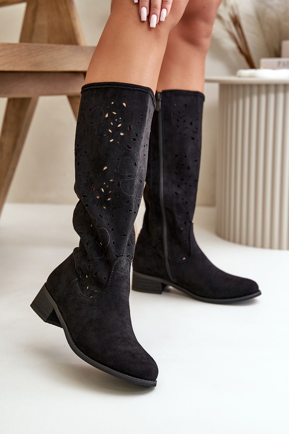 Durchbrochen Stiefel Model 199133 Step in style