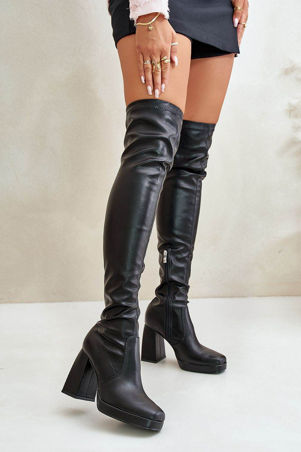 Stiefel mit Absätzen Model 199862 Step in style - Stay Covered