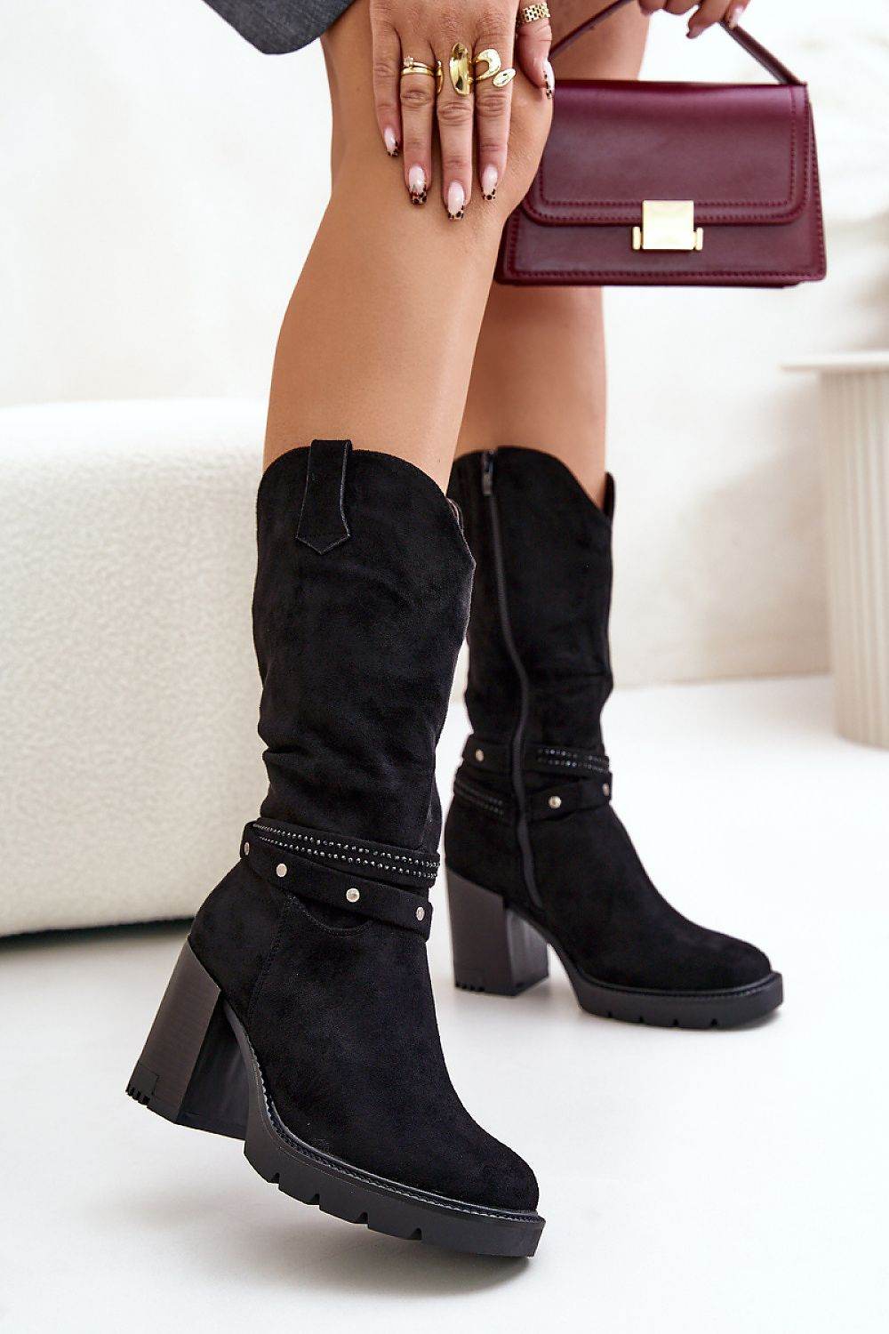 Stiefel mit Absätzen Model 201023 Step in style - Stay Covered