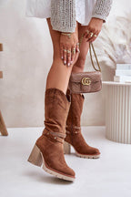 Stiefel mit Absätzen Model 201023 Step in style - Stay Covered