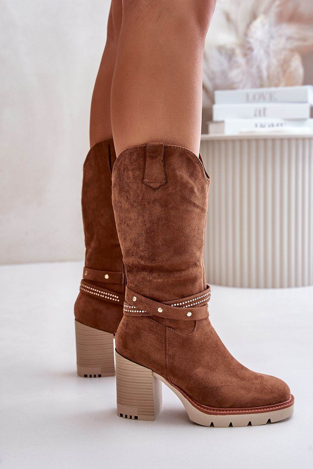 Stiefel mit Absätzen Model 201023 Step in style - Stay Covered