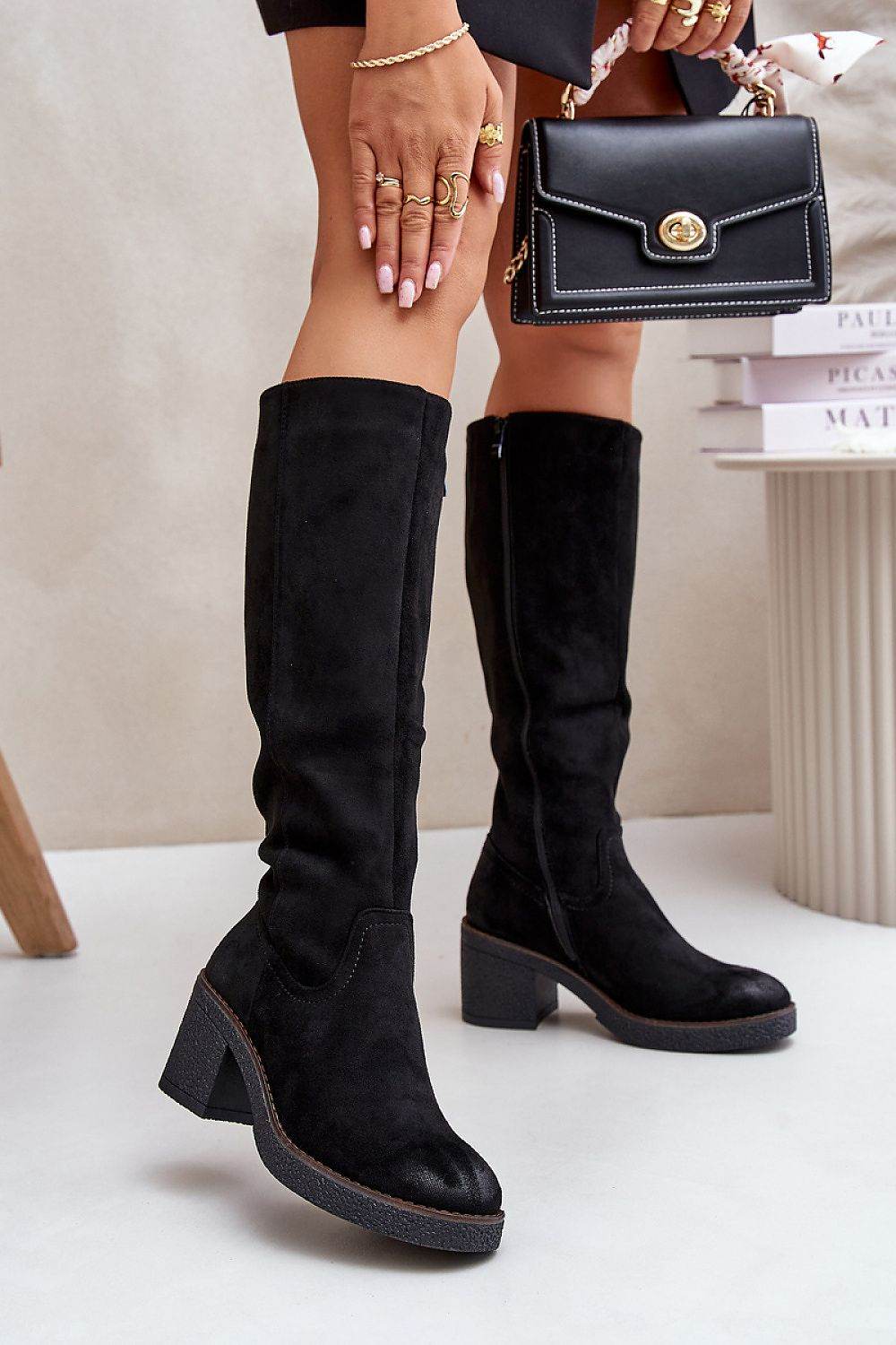 Stiefel mit Absätzen Model 202103 Step in style - Stay Covered