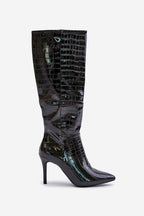 Stiefel mit Absätzen Model 202608 Step in style - Stay Covered