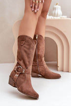 Stiefel mit Absätzen Model 203903 Step in style - Stay Covered