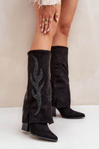 Stiefel mit Absätzen Model 204656 Step in style - Stay Covered