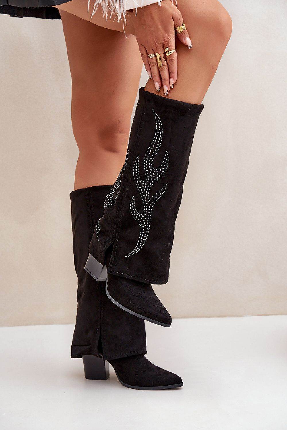 Stiefel mit Absätzen Model 204656 Step in style - Stay Covered