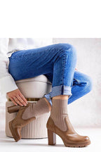 Stiefeletten mit Absatz Model 205041 Solea - Stay Covered