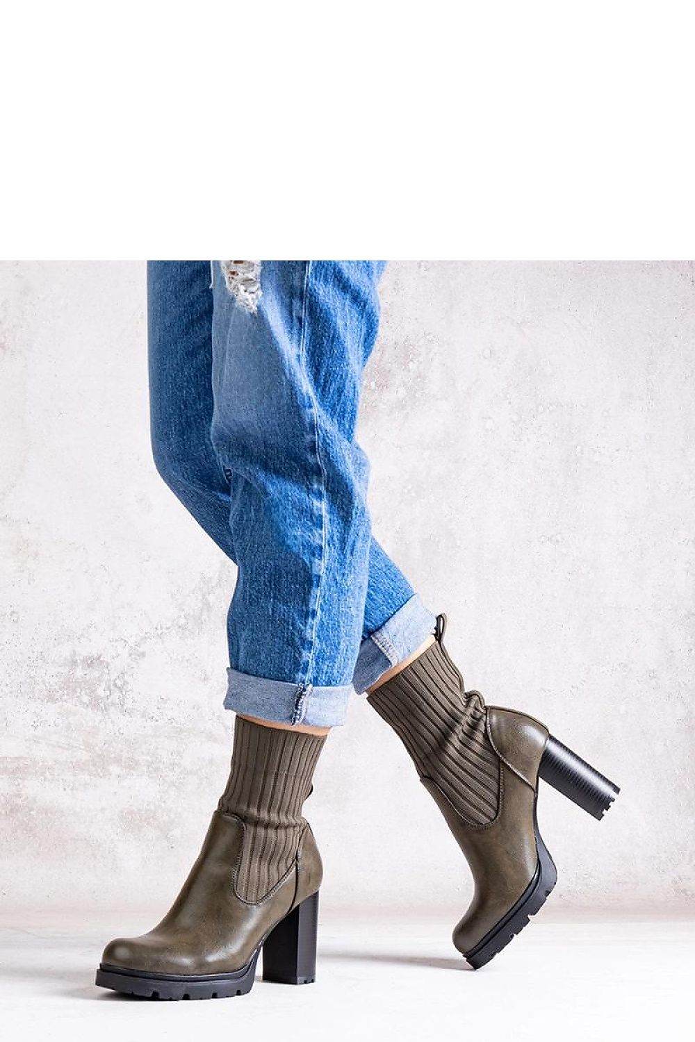 Stiefeletten mit Absatz Model 205041 Solea - Stay Covered