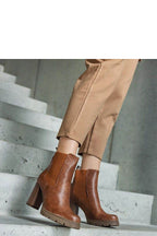 Stiefeletten mit Absatz Model 206439 Solea - Stay Covered