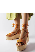 Silvetta Plateau-Espadrilles in Braun - Stay Covered