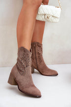 Stiefeletten mit Absatz Model 209415 Step in style - Stay Covered