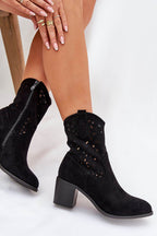 Stiefeletten mit Absatz Model 209415 Step in style - Stay Covered