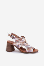  Sandalen mit Absatz model 211363 Step in style 