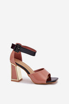  Sandalen mit Absatz model 212824 Step in style 