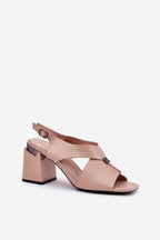  Sandalen mit Absatz model 212827 Step in style 