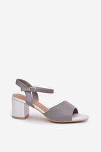  Sandalen mit Absatz model 213012 Step in style 