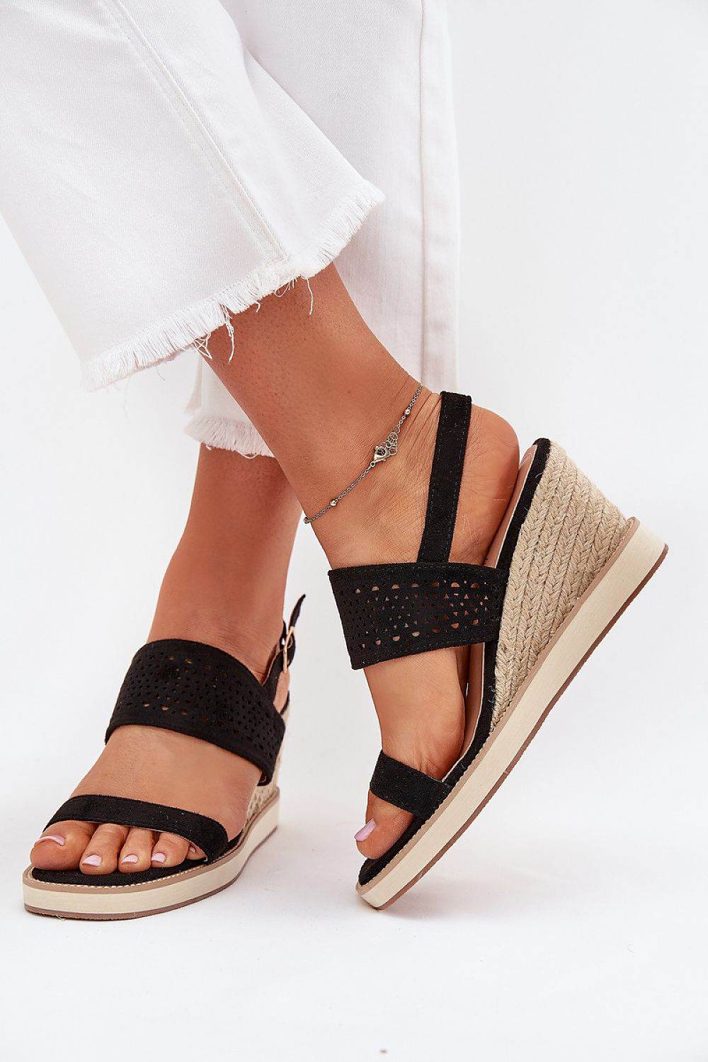 Keilabsatz Sandalen Model 215639 Step in style - Stay Covered