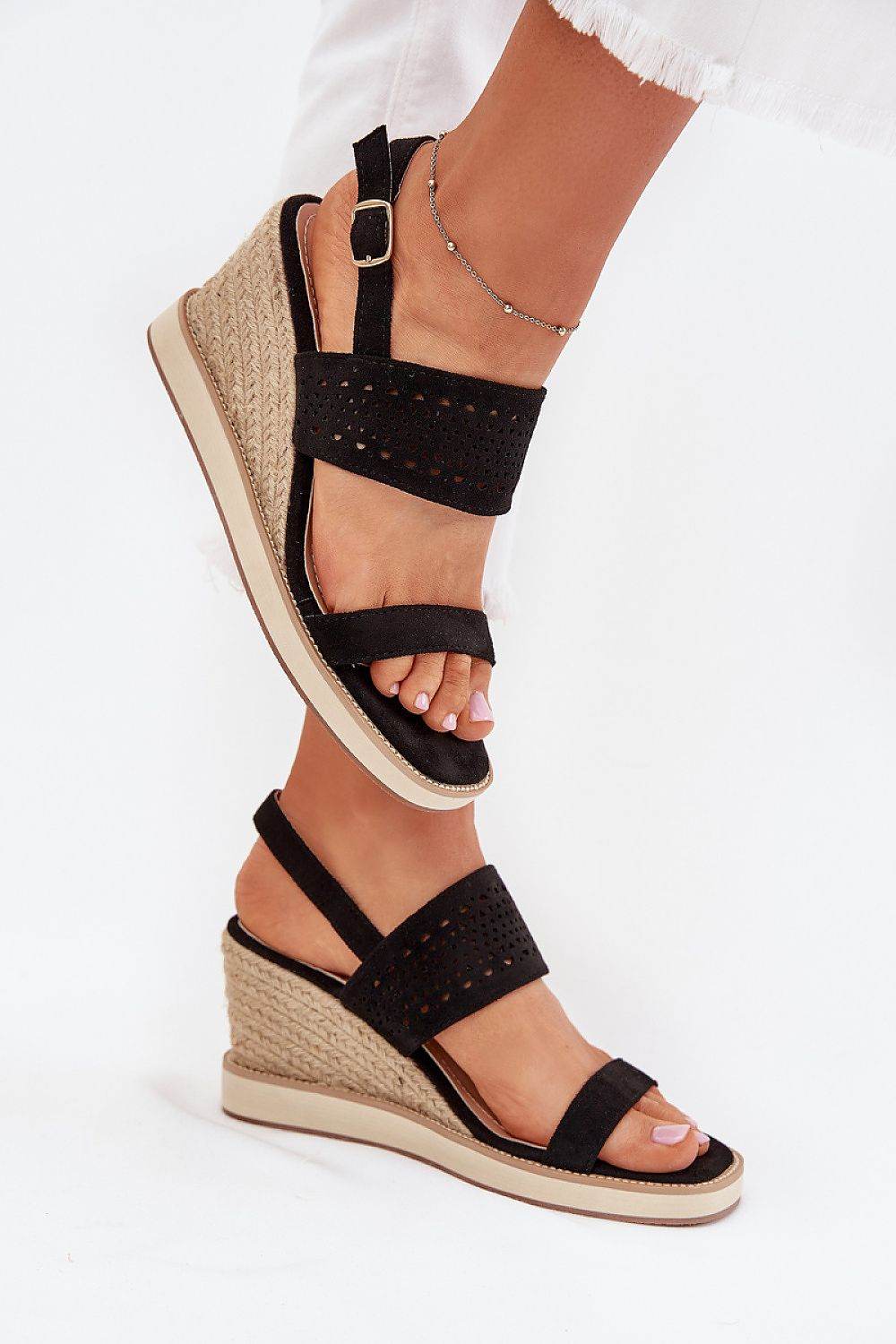 Keilabsatz Sandalen Model 215639 Step in style - Stay Covered
