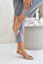  Sandalen mit Absatz model 215721 Step in style 