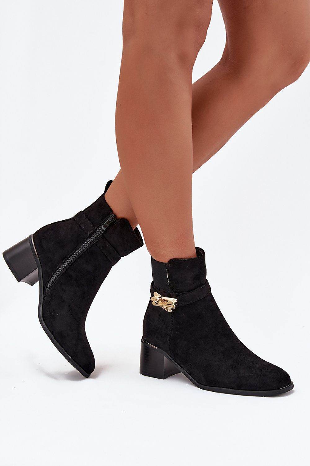 Stiefeletten mit Absatz Model 216650 Step in style - Stay Covered