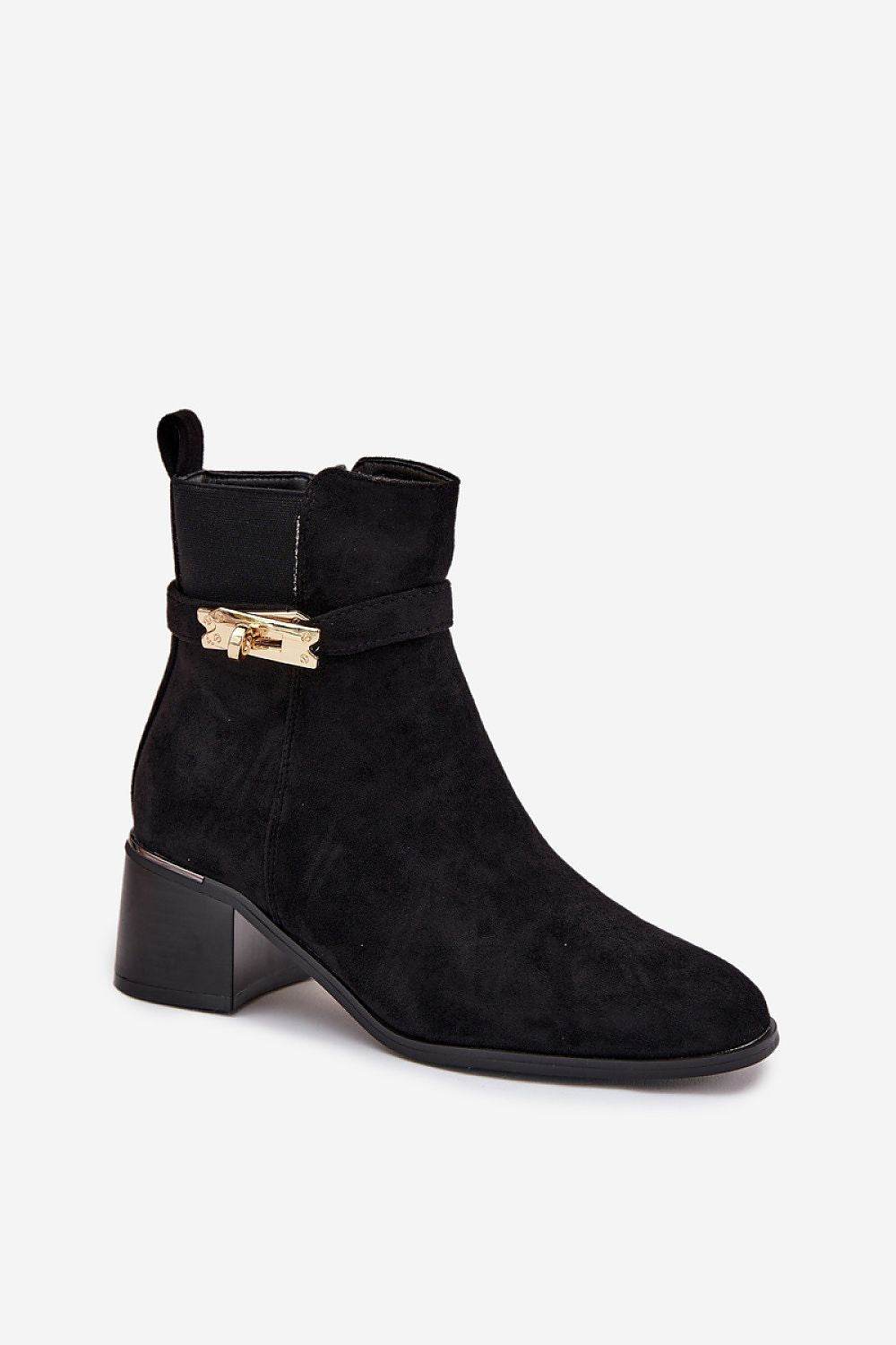 Stiefeletten mit Absatz Model 216650 Step in style - Stay Covered