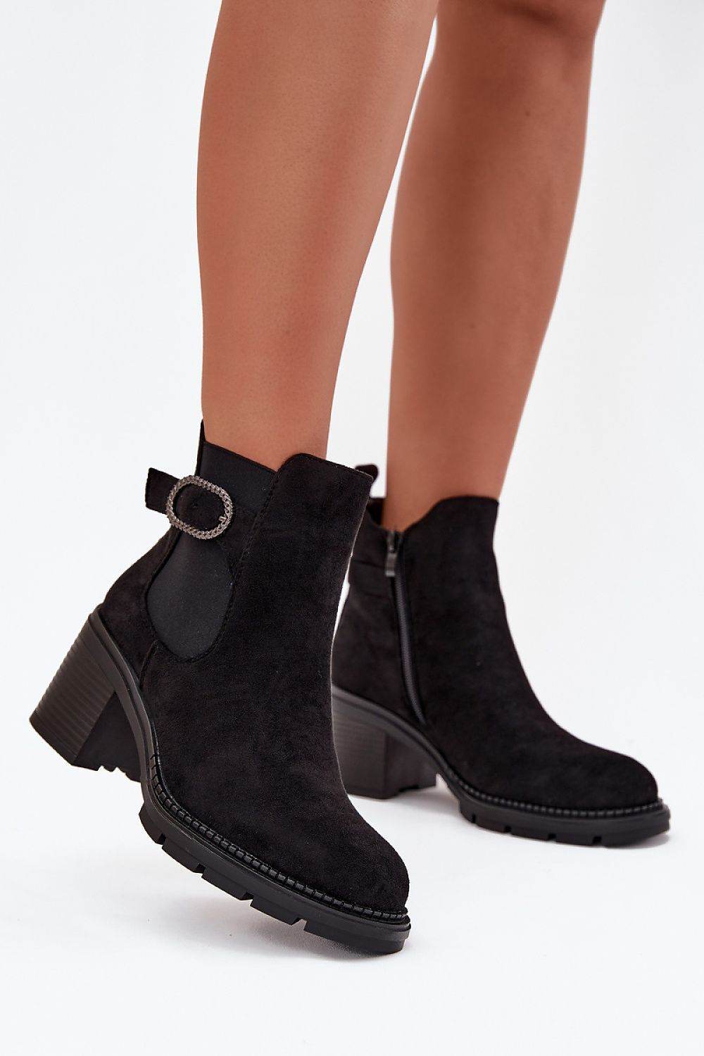 Stiefeletten mit Absatz Model 216653 Step in style - Stay Covered