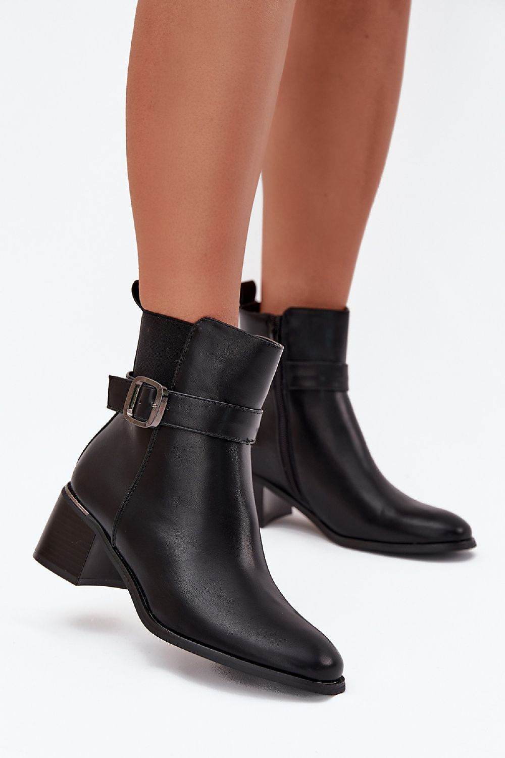 Stiefeletten mit Absatz Model 216655 Step in style - Stay Covered