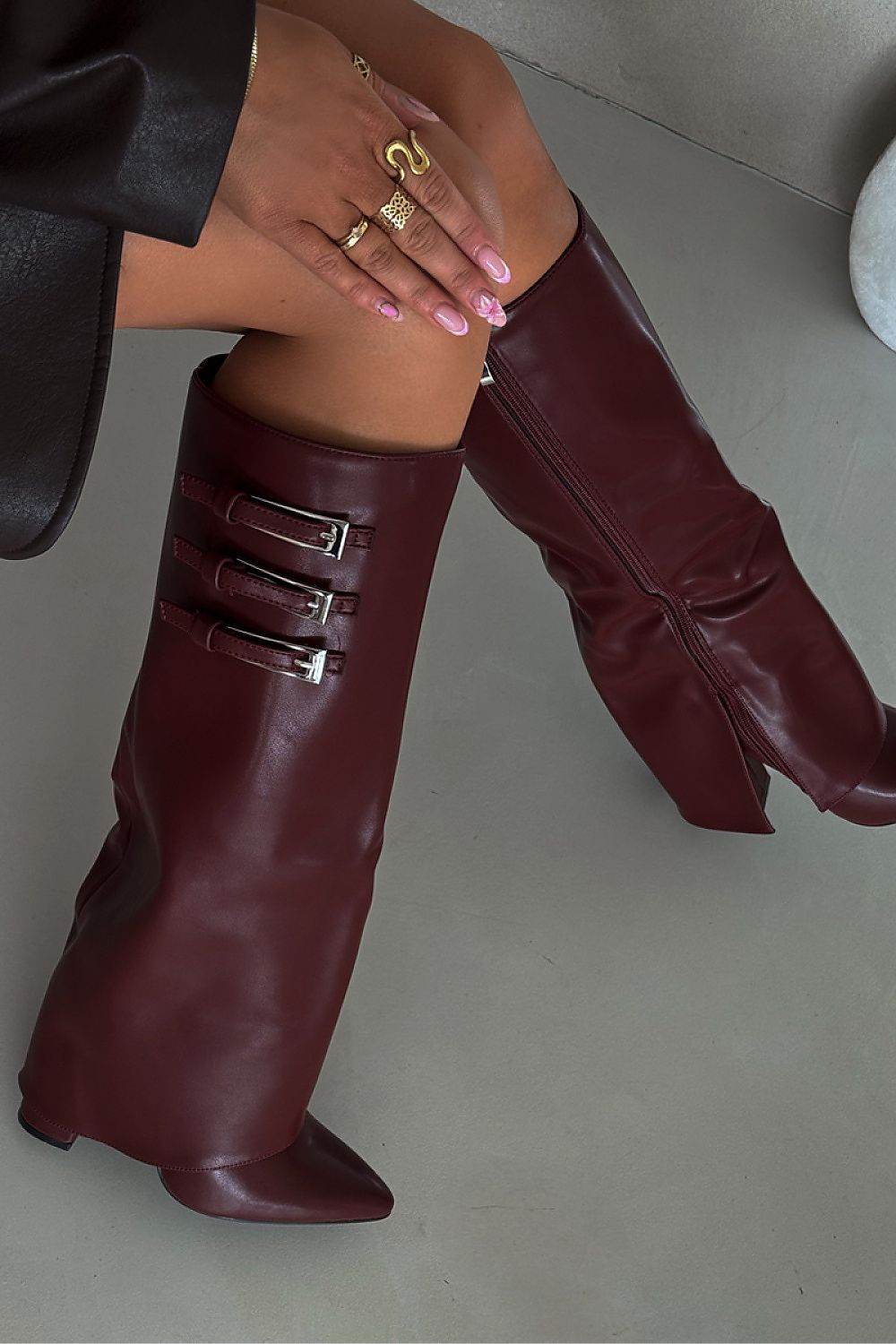 Stiefel mit Absätzen Model 216787 Step in style - Stay Covered