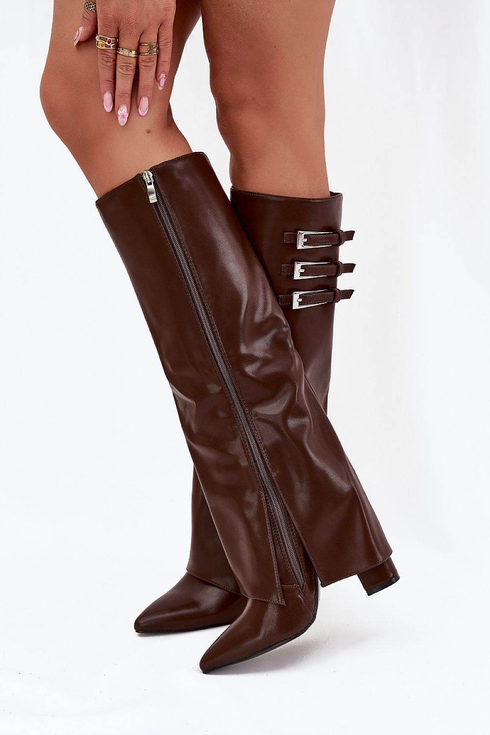 Stiefel mit Absätzen Model 216787 Step in style - Stay Covered