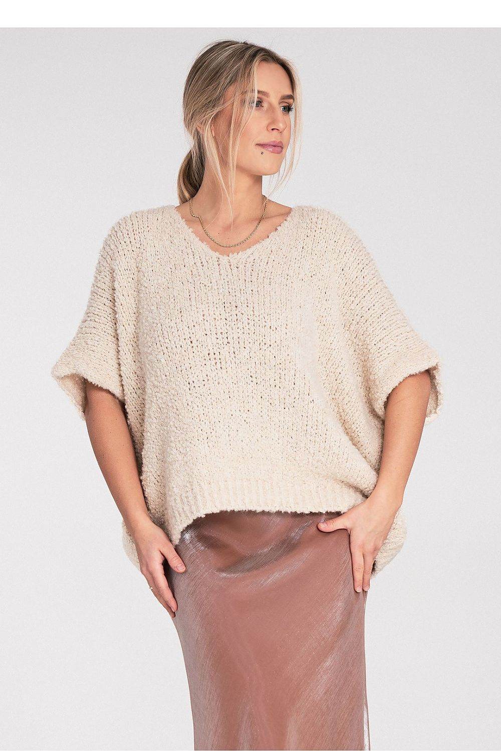 Kurzarm Pullover Model 217070 Figl - Stay Covered