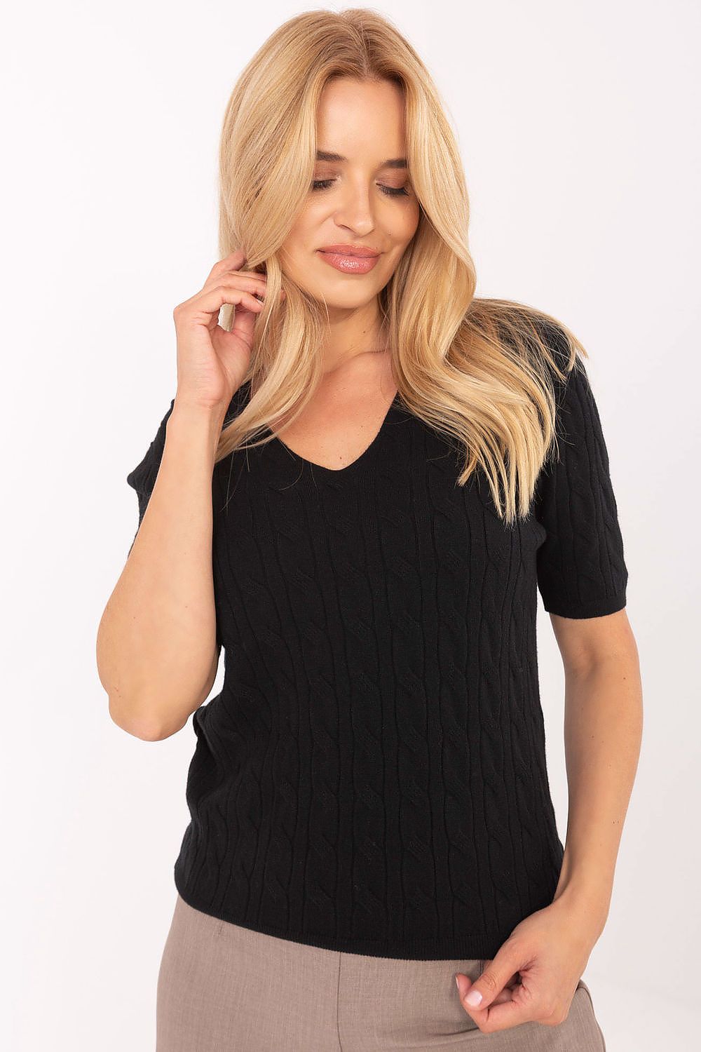  Kurzarm Pullover model 217334 Factory Price 