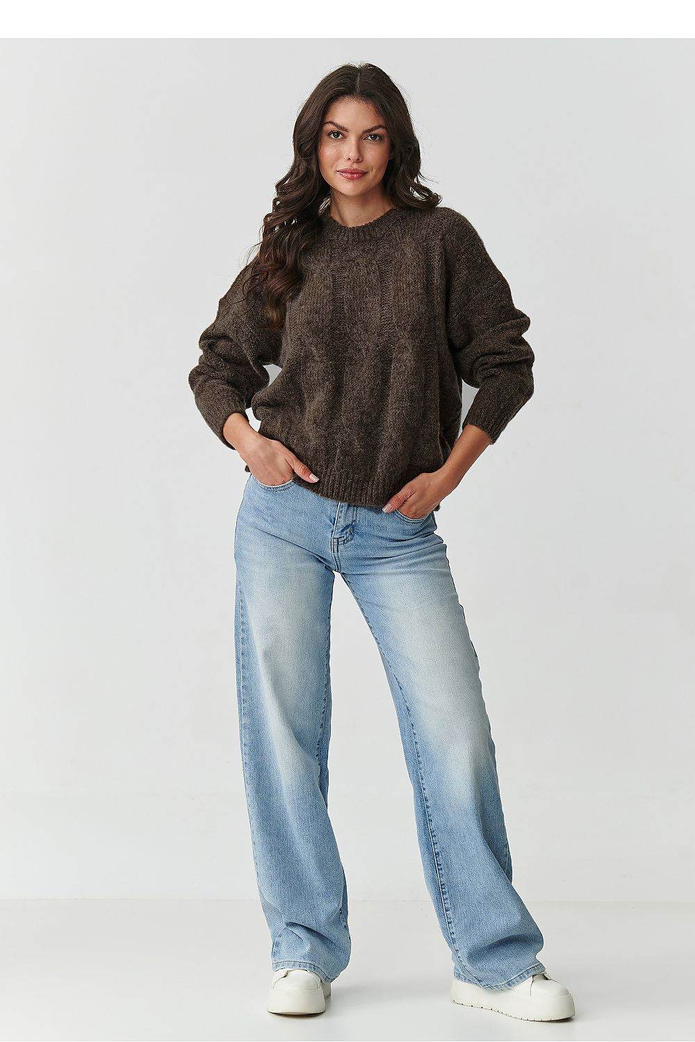 Pullover Model 217355 Makadamia - Stay Covered