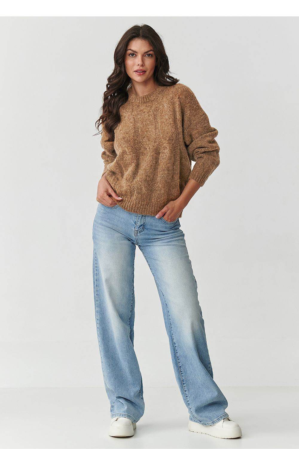 Pullover Model 217355 Makadamia - Stay Covered