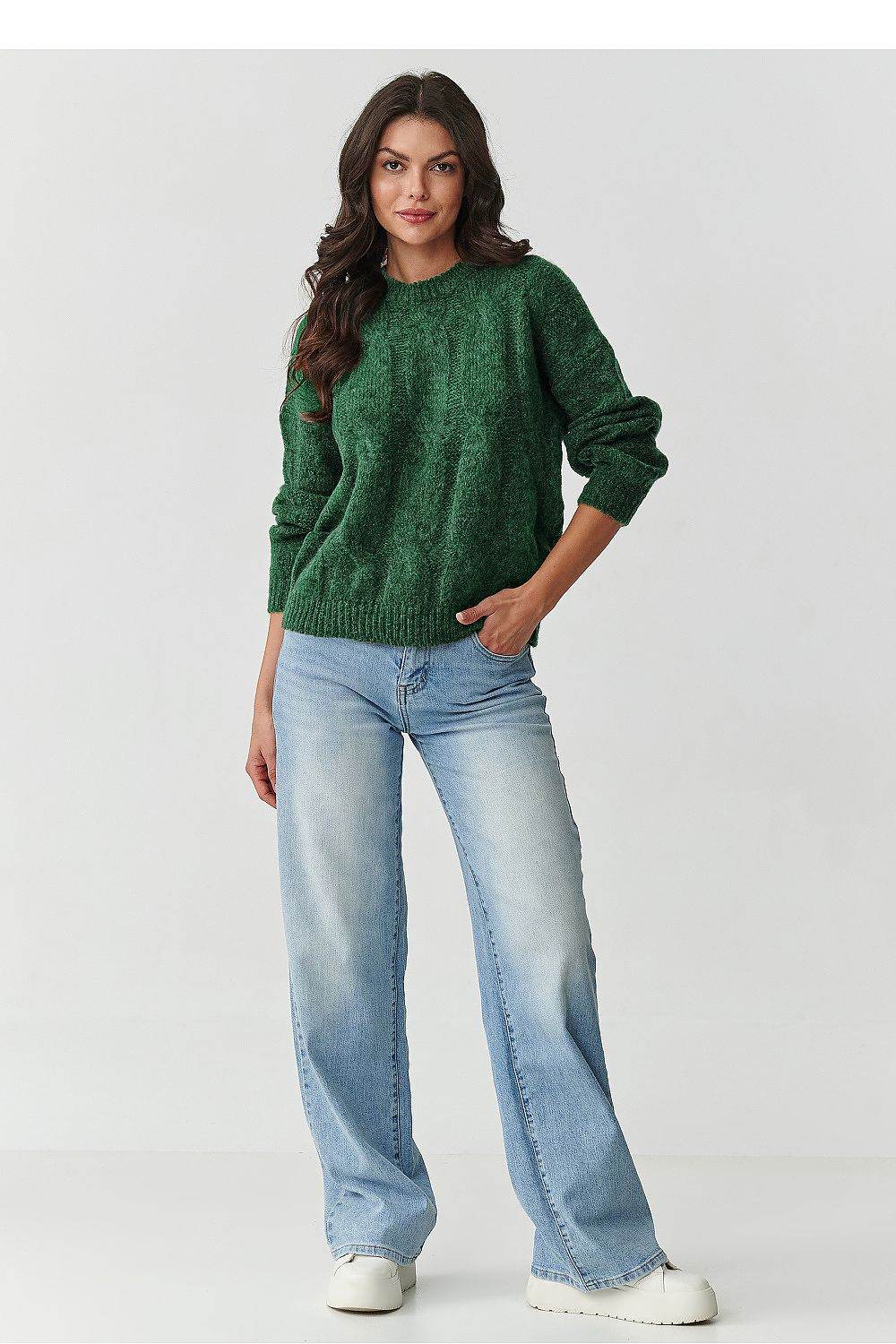 Pullover Model 217355 Makadamia - Stay Covered